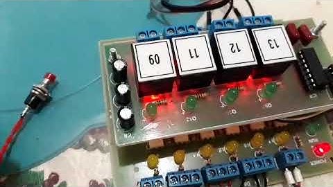 Limpiador de inyectores con Arduino Nano