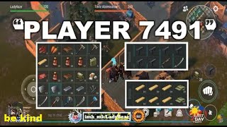 PLAYER 7491 | using small box to block | no c4 needed - Last Day On Earth: Survival