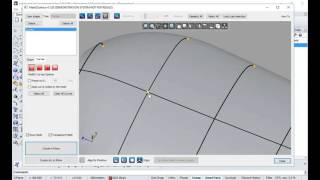 Mesh2Surface: Advanced Section Curve