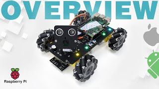 Freenove Mecanum Wheel Car Kit for Raspberry Pi [Overview]