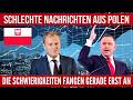 Schlechte Nachrichten aus Polen: unerfreuliche Zahlen zu Arbeitslosigkeit, Inflation und Löhnen!