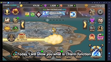 Raid the dungeon: Charm system - basic information.