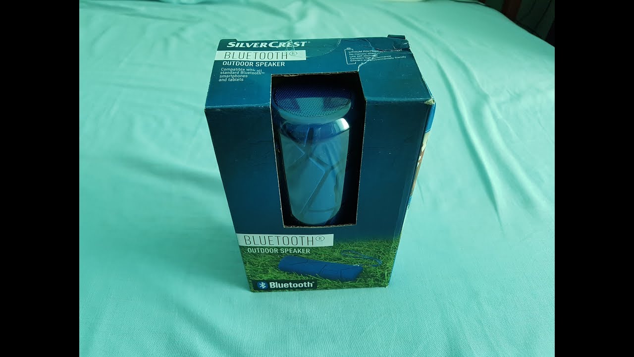silvercrest bluetooth outdoor speaker