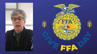 Give FFA Day Ag Teacher Challenge by Deb Seibert