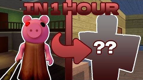 I made a PIGGY GAME in 1 HOUR!
