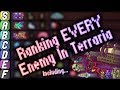 Ranking EVERY SINGLE ENEMY in Terraria!