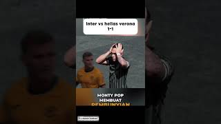 Inter vs hellas verona 1-1 | inter juara seri A|  #football #intermilan #fifa #bola  #premierleague