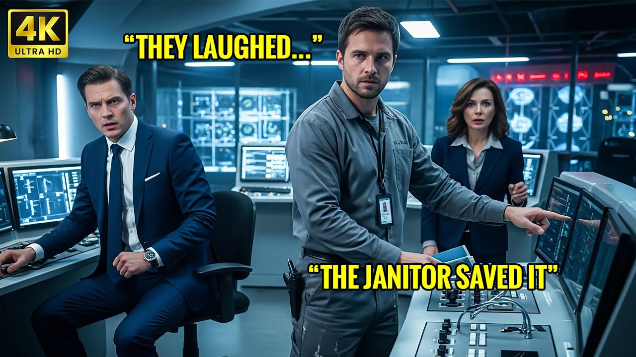 They Mocked the Janitor Dad — Then He Saved a Billion Dollar Project in 30 Seconds