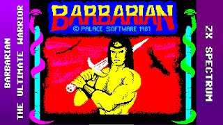 Barbarian: The Ultimate Warrior Longplay (ZX Spectrum  128K) [QHD]