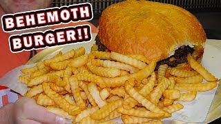 Myra Jean's Behemoth Cheeseburger Challenge