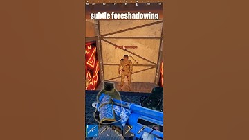 Subtle Foreshadowing #RUST #funnymoments