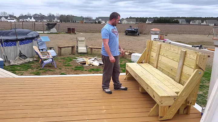 Folding Picnic table, to bench
