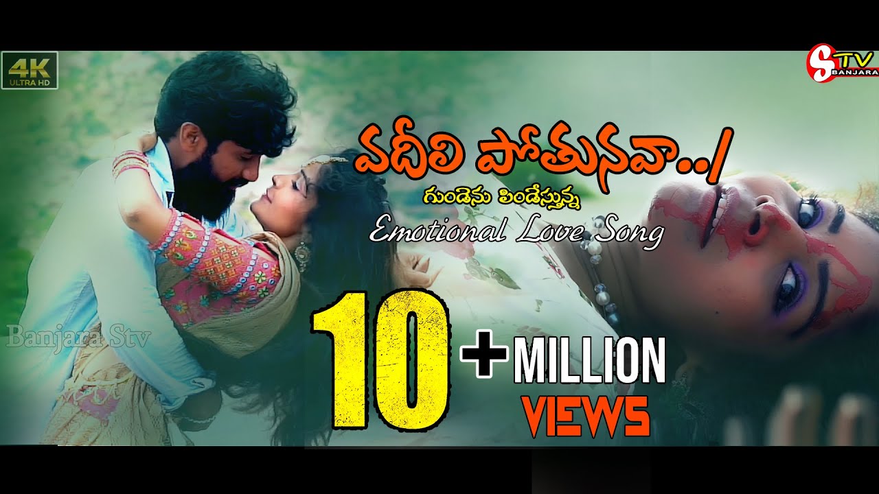  VADILIPOTHUNAVA NANNU ONTARI CHESAVA  LETEST VIDEO SONG     STV