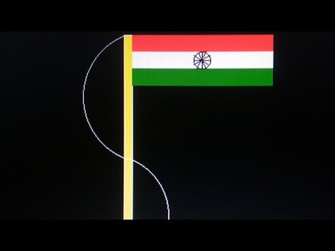 Tiranga graphics programming in c++