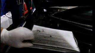 How to replace the cabin filter on a Buick Lacrosse
