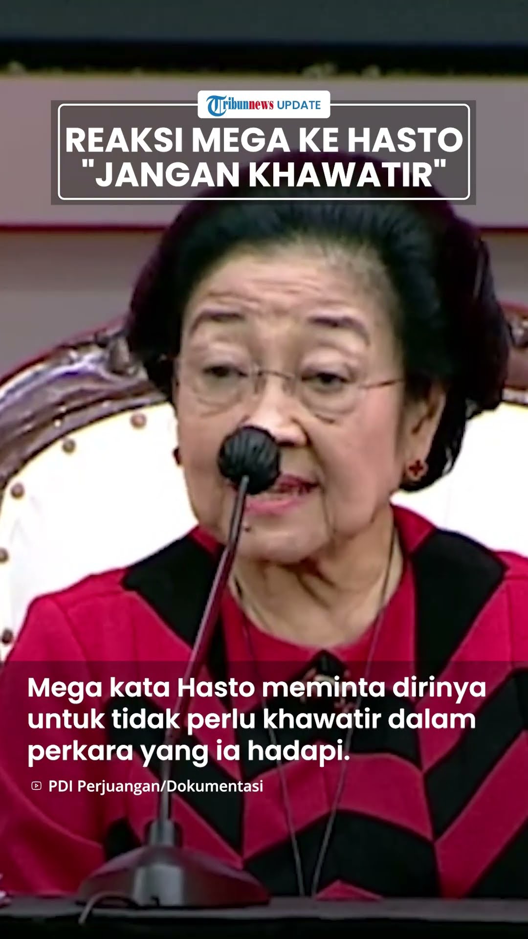 Hasto Ngadu ke Megawati seusai Praperadilan Ditolak PN, Ketum PDIP: Jangan Khawatir, Semangat