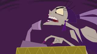 Yzma - ''To the Secret Lab! Pull the lever, Kronk! Something goes wrong, then the wall spins''.