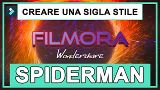Create a Spider-Man Style Intro | Wondershare Filmora Tutorial screenshot 5