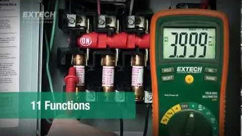 Extech EX430 True RMS Multimeter Video