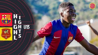 HIGHLIGHTS: FC Barcelona vs Fursan Hispania FC U13 Dubai Cup 2024