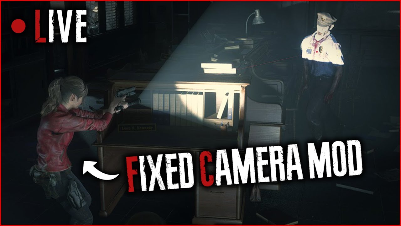 The FIXED CAMERA Mod for the Resident Evil 2 Remake! [Livestream] - YouTube