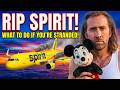 Spirit Airlines SHUTS DOWN! What to Do If You're STRANDED!