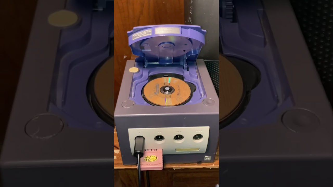 Zelda wind Waker on a game cube 