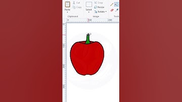 Drawing APPLE 🍏🍎🍏 Computer 🖥️ Painting 🎨🔥🔥🔥
