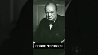 Вот так звучит голос Черчилля 😅 Подпишись 👍 Интересного вам в ленту ❤️