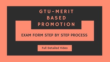 GTU | Merit Based Progression | Diploma Engineering | Step by Step Process | Brilliance Hub