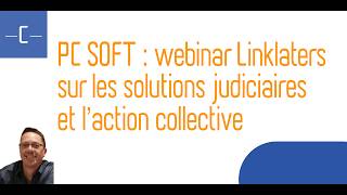 PC SOFT: Linklaters webinar on judicial solutions and class action lawsuits screenshot 3