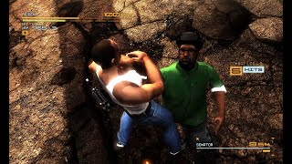 [MGRR Mod] Raiden vs. Armstrong replaced with CJ and Big Smoke