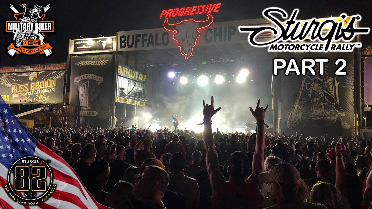 STURGIS 2022 🇺🇸 Part 2 Topless Tuesday and The Buffalo Chip YouTube