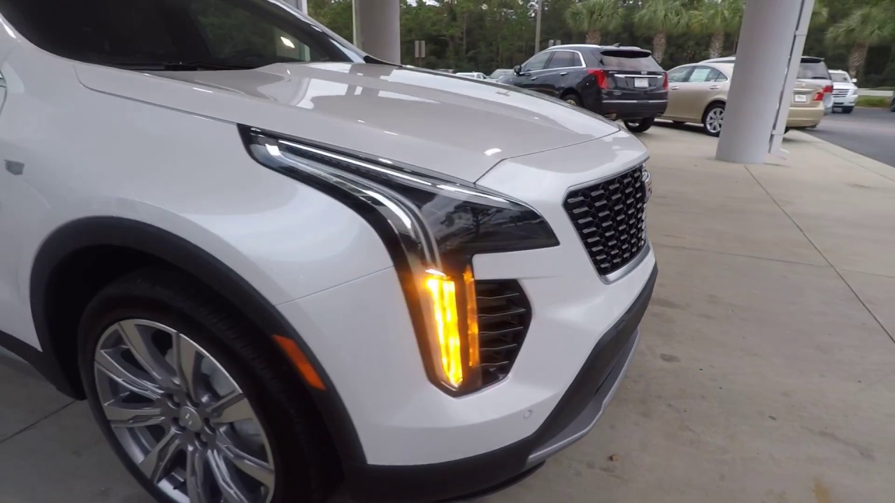 2019 Cadillac Xt4 Premium Luxury In Crystal White Tricoat Myrtle Beach Youtube