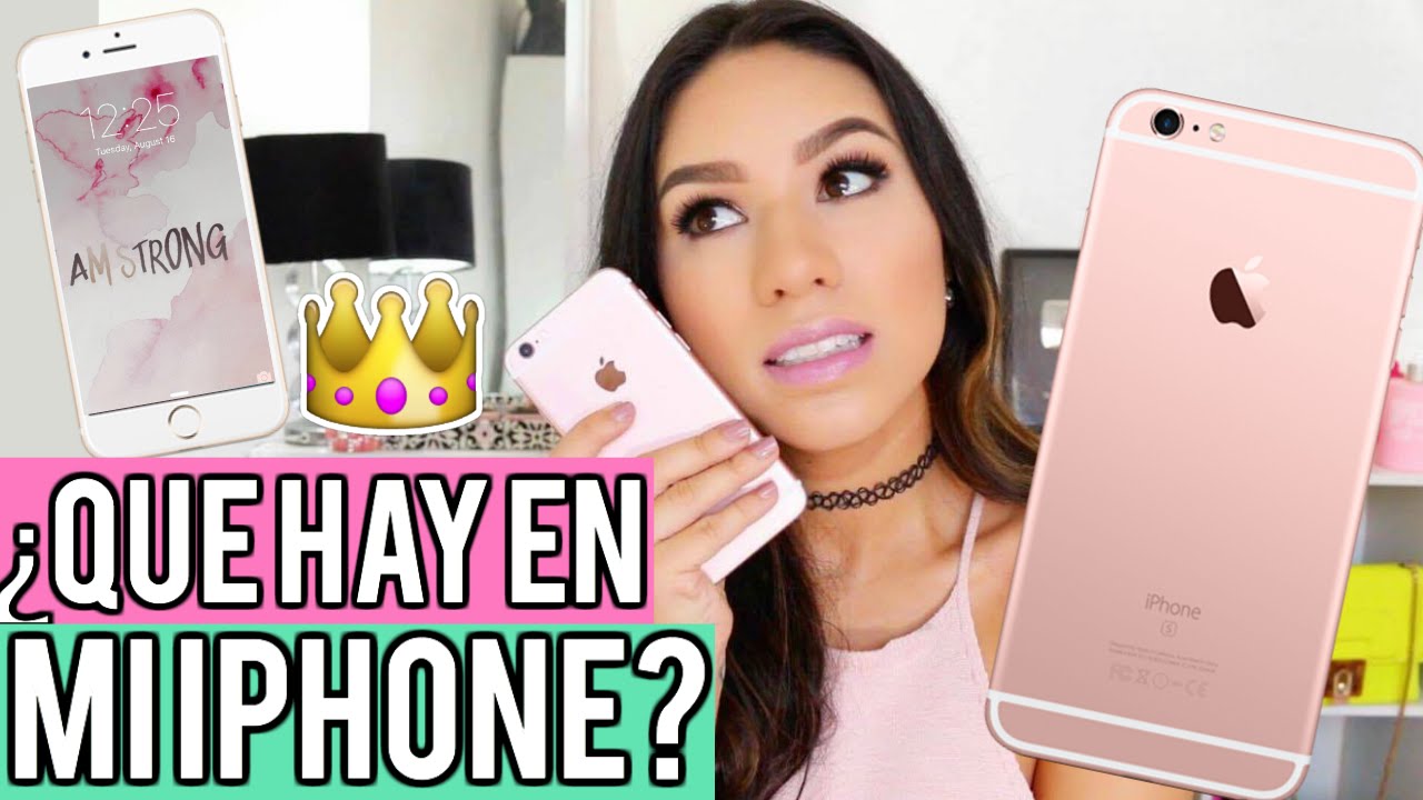 ¿QUÉ HAY EN MI IPHONE 6S?