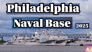 Philadelphia Navy Yard 2025 | Naval ships & Repurposed Buildings BONUS Chapel of Four Chaplains 4K