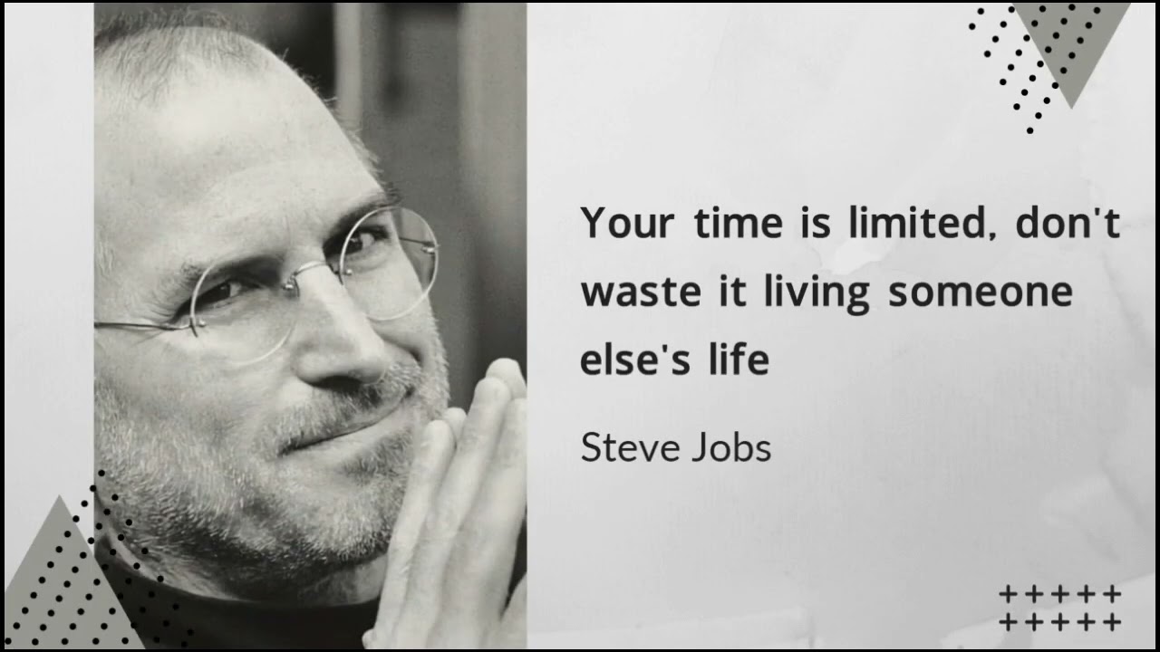 Motiovation quotes from Steve Jobs & Jack ma