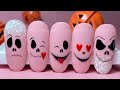 Halloween 🎃 Nail Art|Spooky Nail Art|Easy Halloween Nail Art