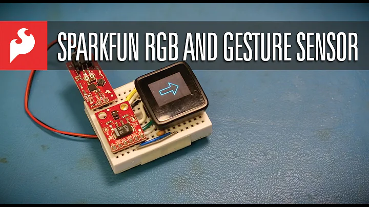 SparkFun RGB and Gesture Sensor