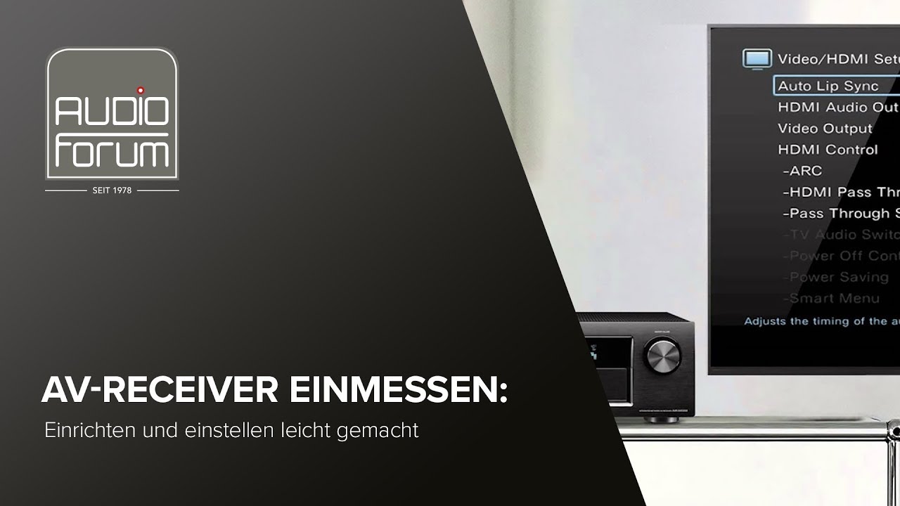 Receiver Einrichten Receiver Einrichten