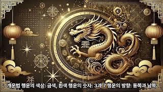 2024년 7월 14일 용띠 오늘의 운세입니다.