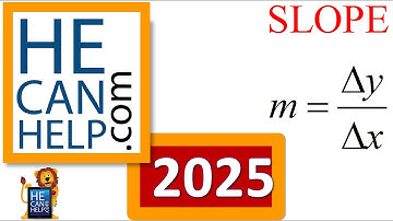 2025 {HECANHELP.COM USA} Lecture Slope of a Line m Change in y Change in x Plot Math GEORGE MATHEW