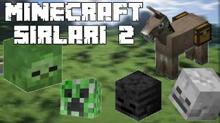 MINECRAFT SIRLARI 2