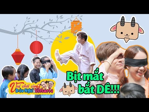 #1 Trò chơi dân gian – Bịt mắt bắt dê – Bé Bào Ngư và Victoria Mới Nhất