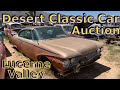 Giant Desert Classic Car Estate Auction In Lucerne Valley, California