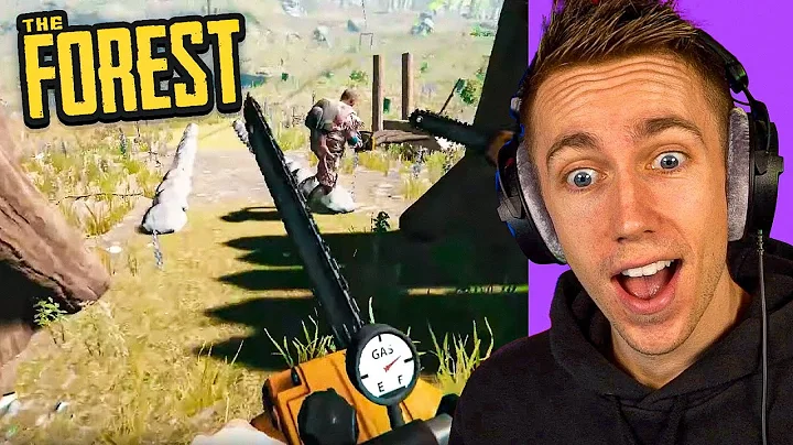 CHAINSAW CHANGES OUR BASE! The Forest With Talia, ...