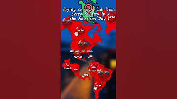 Trying to get a subscriber from every country in The Americas Day 1  #mapping #comedy #america