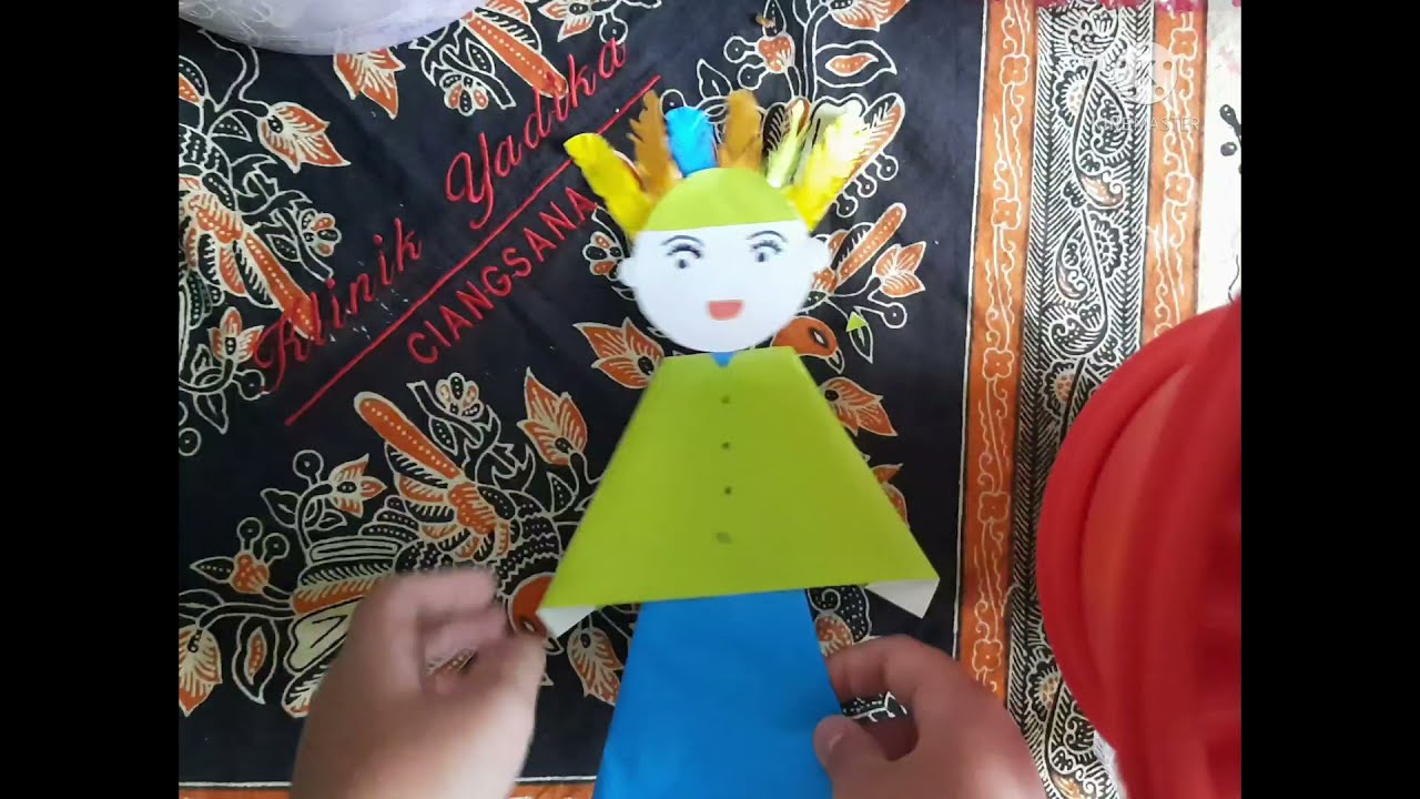 Membuat OndelOndel Dari Kertas Origami. By. Nayla YouTube