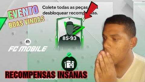 Coletei as Melhores Recompensa do Evento de Boas Vindas (EA SPORTS FC MOBILE)