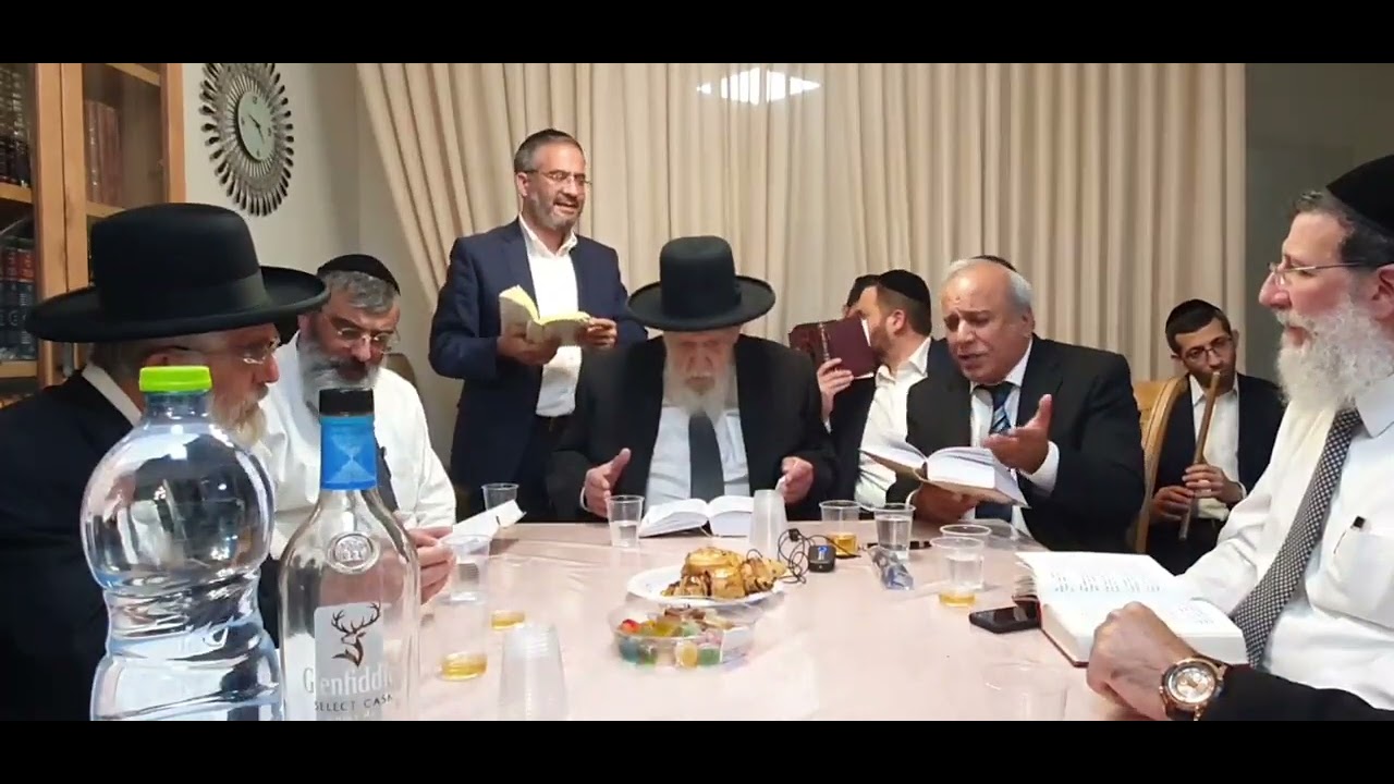 יחיאל נהרי בבית מרן חכם שלום כהן אל מול חומתי אמאל חיאתי